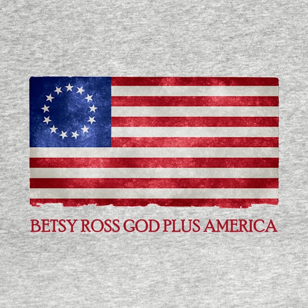 Distressed Betsy Ross Flag by Trendy_Designs